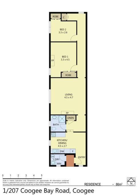 Heart Of Coogee - Semi/2 Bed Federation House & Ac Sydney
